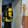 L'intervento dei vigili del fuoco