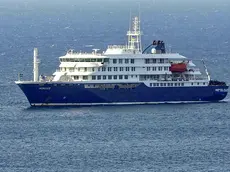 La nave da crociera MV Hondius salpata il primo aprile scorso dall’Argentina