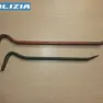 Gli arnesi da scasso sequestrati dalla polizia