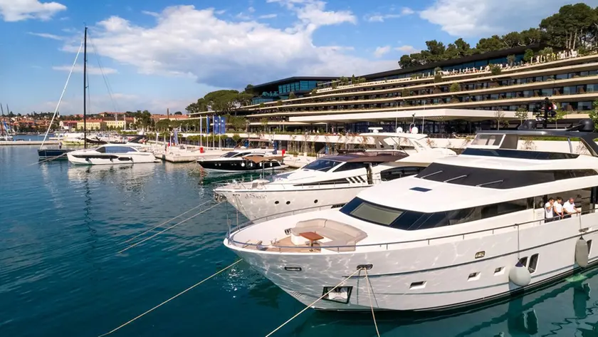 Uno scorcio del marina Aci di Rovigno (foto aci-marinas.com)