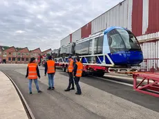 Uno dei mezzi a quattro casse del Sir2 in produzione negli stabilimenti Alstom in Alsazia