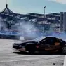 Lo show nel parcheggio del Geox di Padova