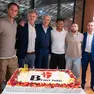 La festa per la salvezza del Calcio Padova