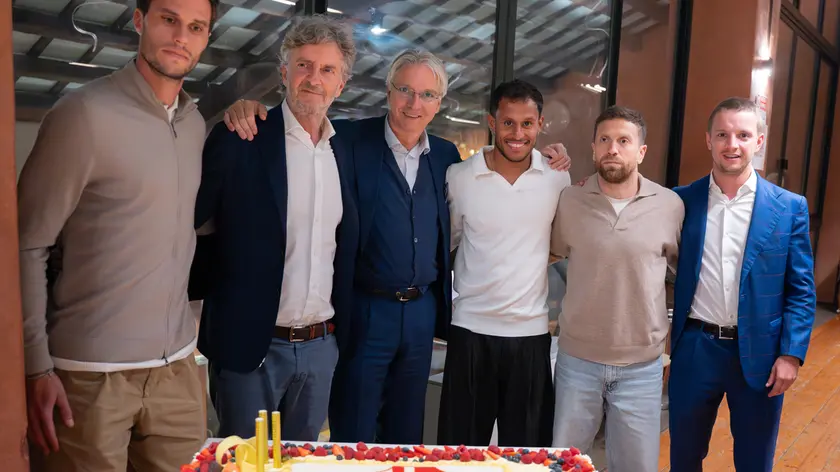 La festa per la salvezza del Calcio Padova