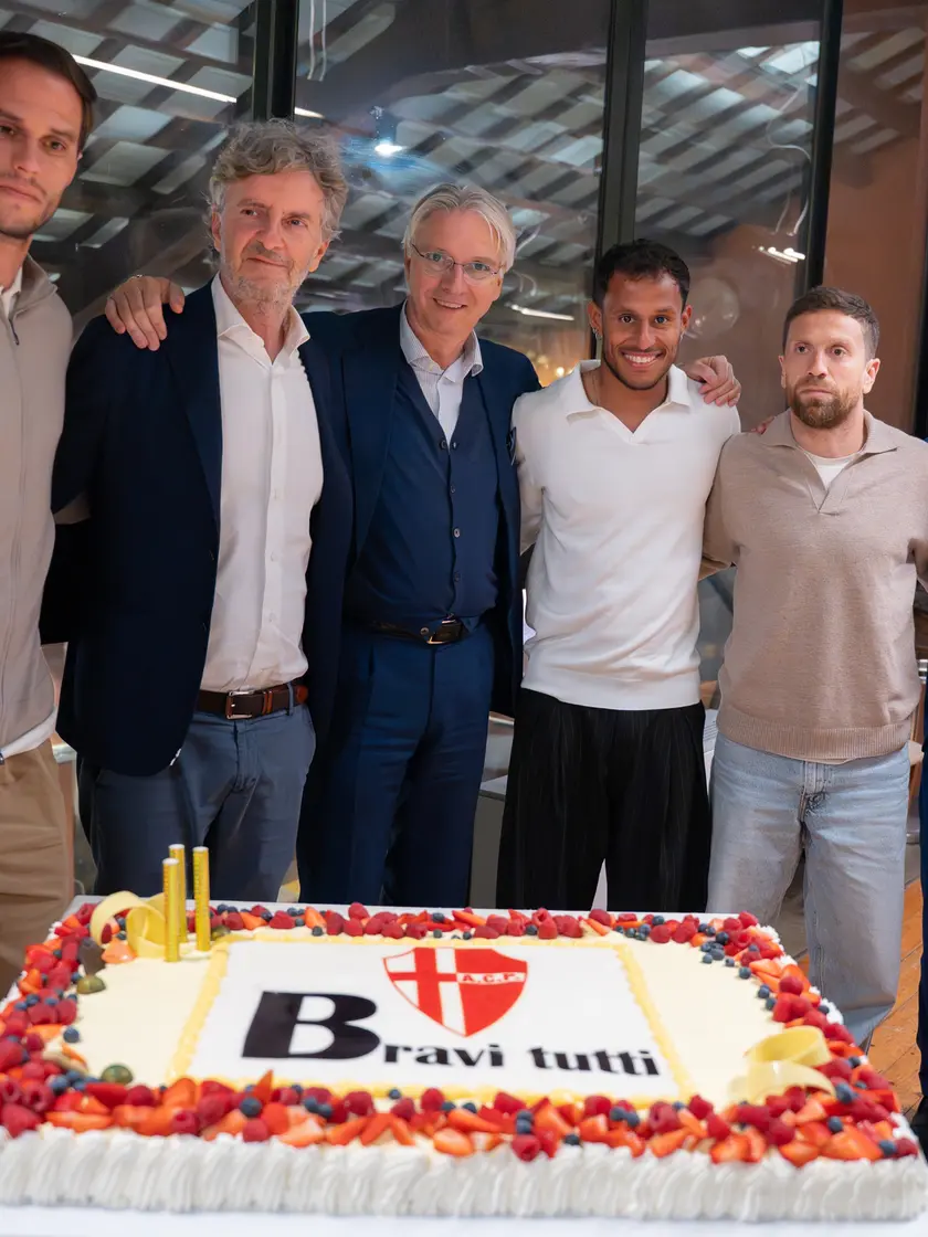 La festa per la salvezza del Calcio Padova