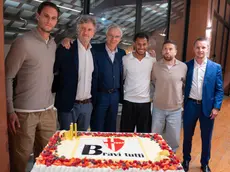 La festa per la salvezza del Calcio Padova