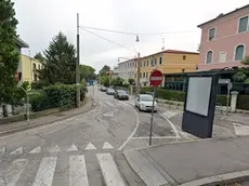 La zona dove è avvenuta la rapina