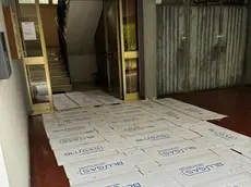 Danni al condominio Ater di Padova