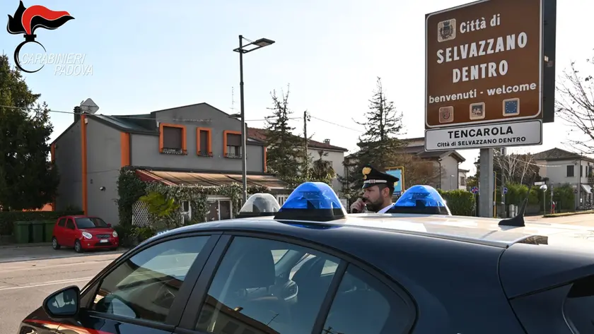 Carabinieri a Selvazzano