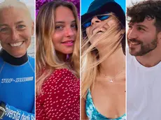 Da sinistra Monica Montefalcone, Giorgia Sommacal, Muriel Oddenino e Federico Gualtieri: i loro corpi sono ancora nella grotta