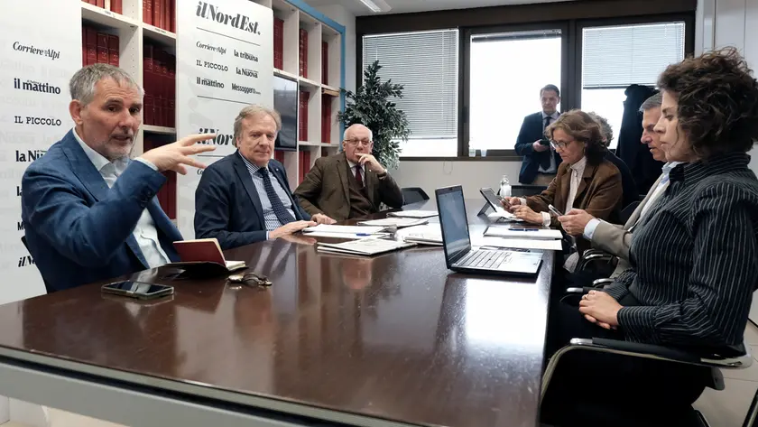Sanità veneta, il forum in redazione. Gerosa e Ruscitti: «Le risorse non bastano, dobbiamo ristrutturare»
