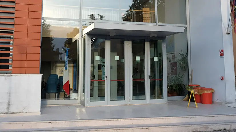 La scuola media Albinoni a Caselle di Selvazzano