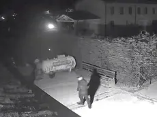 I ladri ripresi dalle videocamere
