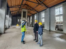 Visita al cantiere dell’ex stazione delle corriere in via San Girolamo a Este
