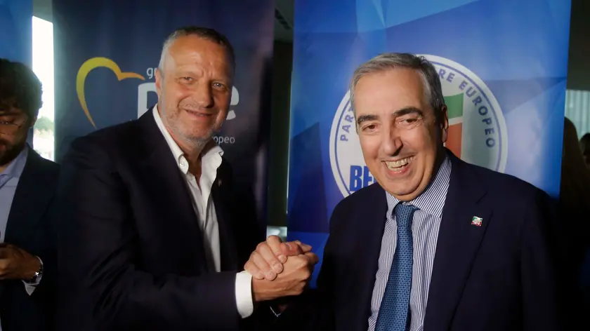 Flavio Tosi con Maurizio Gasparri