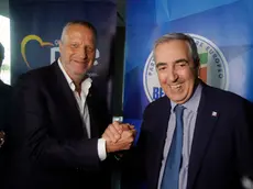 Flavio Tosi con Maurizio Gasparri