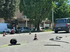 Il luogo in cui si è verificato l'incidente mortale, ai piedi del ponte di Voltabarozzo