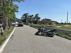 Il luogo dello schianto. Foto Piran
