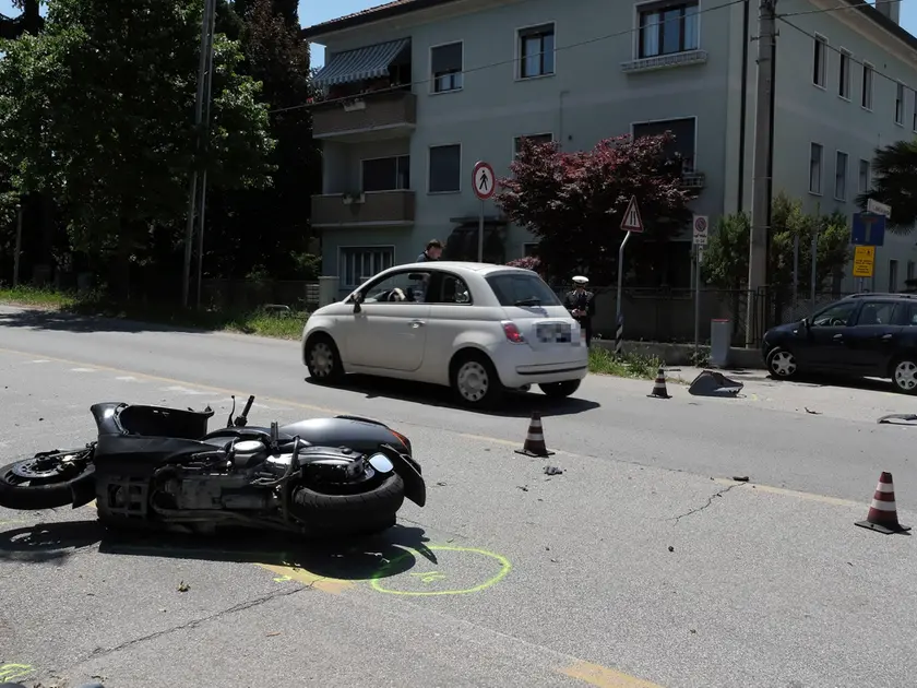 L'incidente in via Facciolati