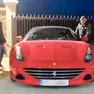 Una delle Ferrari sequestrate durante l'inchiesta