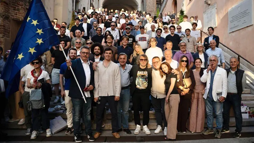Calenda-Cruciani, la strana coppia fa il pieno a Padova