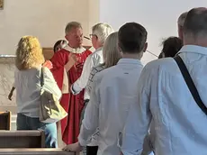 Il saluto a don Cesare Contarini