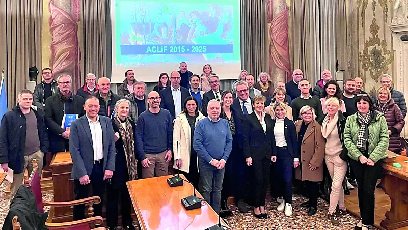 L’ultima assemblea generale dei Comuni soci dell’Aclif, ospitata a Palazzo Belgrado a Udine