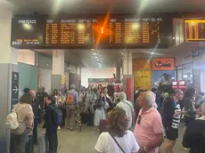 Sui tabelloni ferroviari ritardi fino a cento minuti