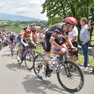 Il passaggio sul muro di Ca' del Poggio in una precedente edizione del Giro