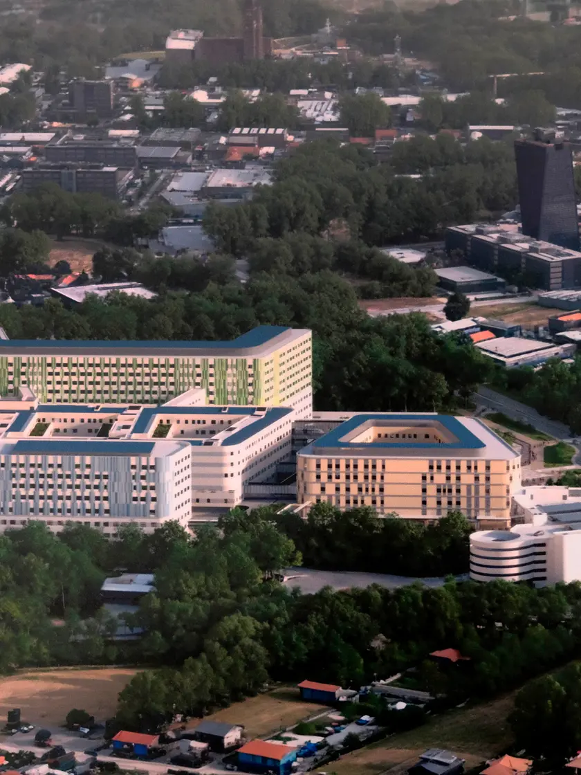 Il progetto del nuovo ospedale di Padova