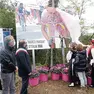 La cermonia di dedica della strada per Piancavallo a Marco Pantani