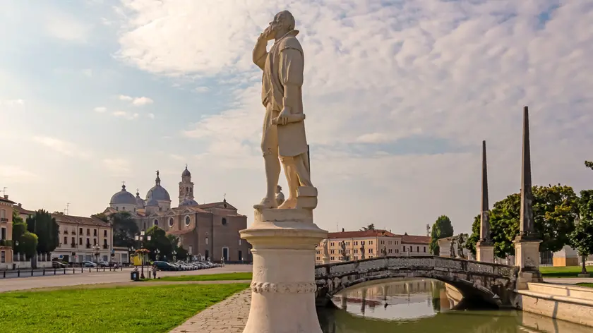 La statua di Galileo in Prato della Valle a Padova