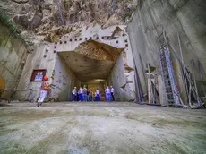 Una cava di trachite