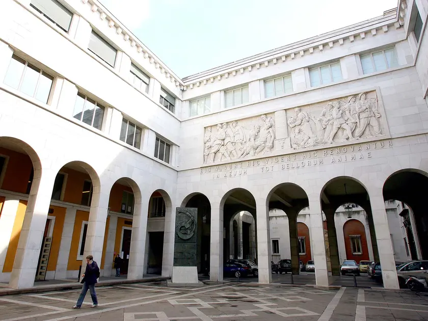 Il Cortile nuovo del palazzo del Bo