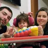 Bianca Cozzolino con mamma e papà