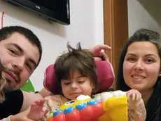 Bianca Cozzolino con mamma e papà