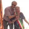 Antonio Giraldo con la madre Maria Farrugia