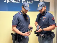Il materiale sequestrato al 20enne
