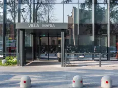 L'ingresso della casa di cura Villa Maria