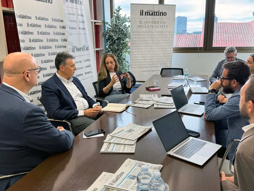 Il forum in redazione al mattino di Padova con Daniela Mapelli