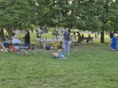 Il parco di Cadoneghe dove è avvenuto il furto
