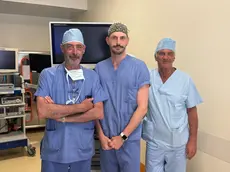 L'équipe che ha eseguito gli interventi
