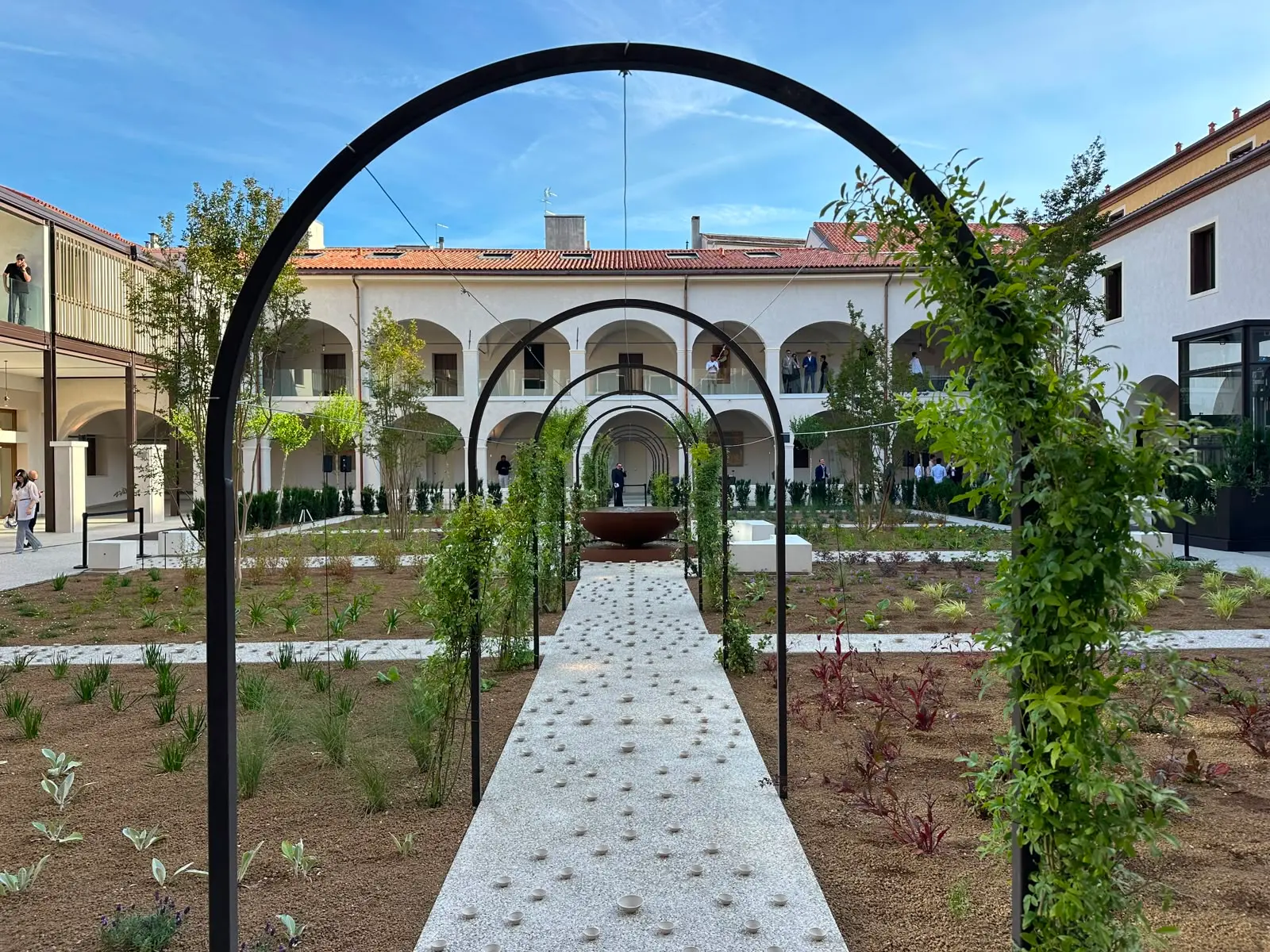 La zona del chiostro