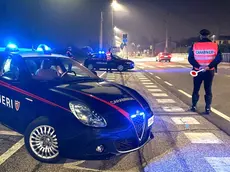 Volanti dei carabinieri a Monselice