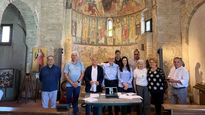 L’associazione Salboro Incontra con Flavio Dalla Libera, Eugenio Grolia, Ivo Rossi e alcuni residenti
