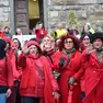 Una manifestazione contro la violenza sulle donne