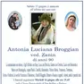 Antonia Luciana Broggian è mancata a 90anni