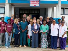 La delegazione dell'Università di Padova guidata dalla rettrice Daniela Mapelli