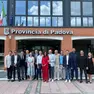 Alcuni degli eletti del centrodestra con esponenti provinciali e regionali dei partiti