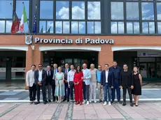Alcuni degli eletti del centrodestra con esponenti provinciali e regionali dei partiti